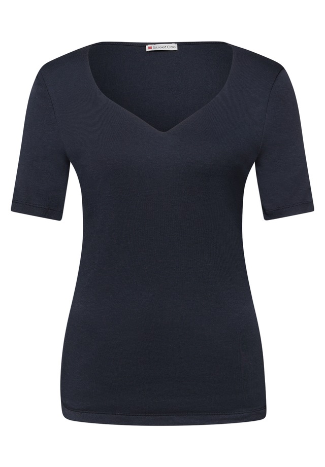 STREET ONE T-Shirt im soften Baumwoll-Mix