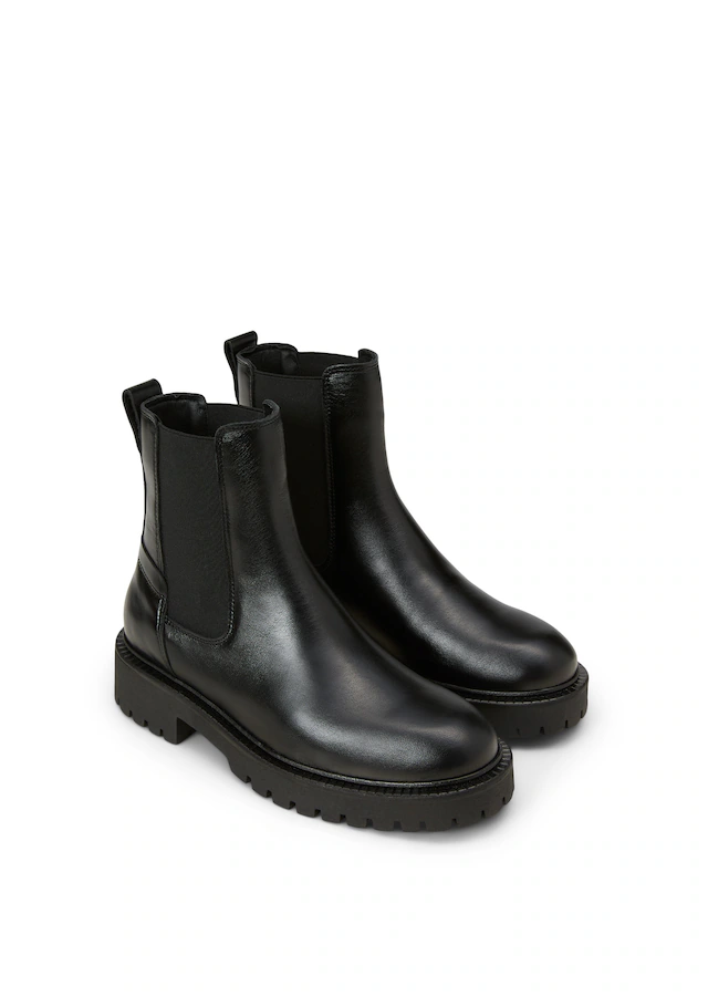 Marc O'Polo Chelseaboots »Model Phia 14« Stiefelette, Schlupfboots mit Profilsohle
