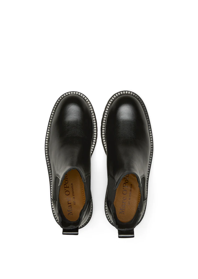 Marc O'Polo Chelseaboots »Model Phia 14« Stiefelette, Schlupfboots mit Profilsohle