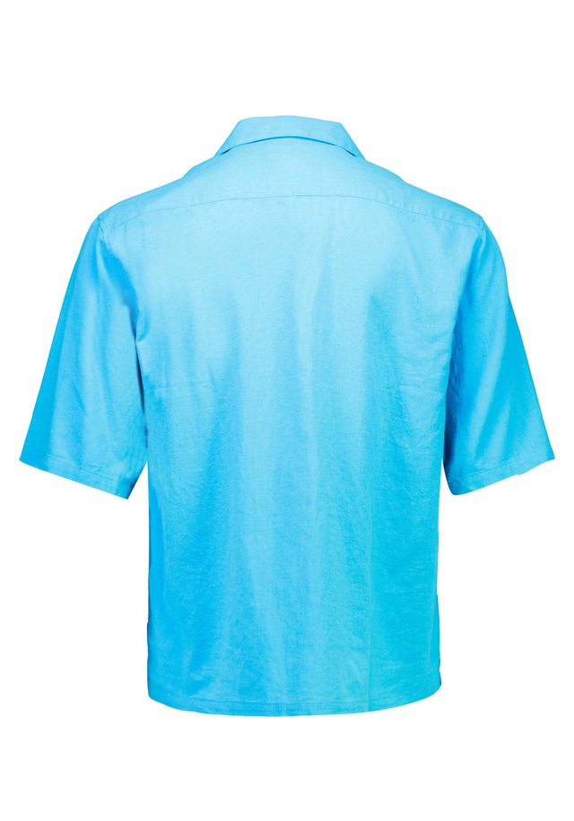 LINDBERGH Leinenhemd »Leinenhemd (Kurzarm) Cropped, Regular Box Fit«