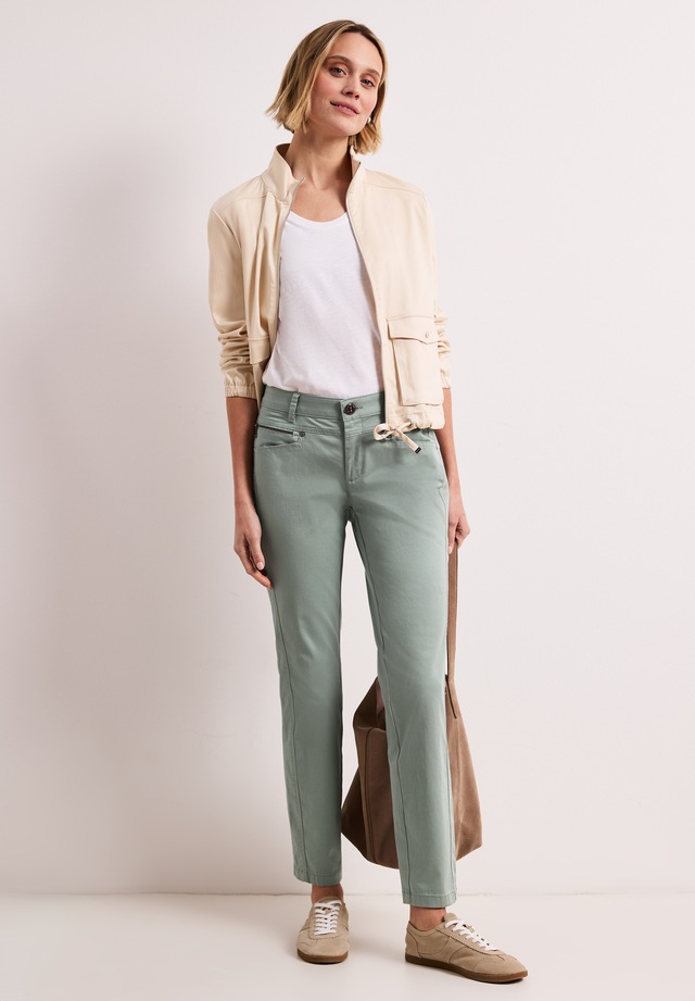 STREET ONE Stoffhose aus Baumwolle mit Stretchanteil