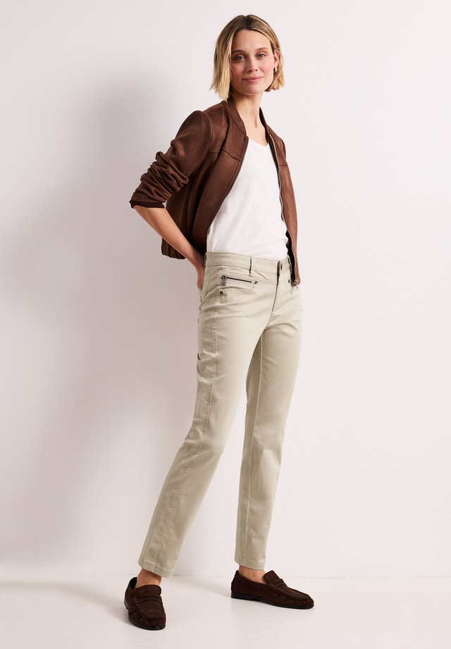 STREET ONE Stoffhose aus Baumwolle mit Stretchanteil