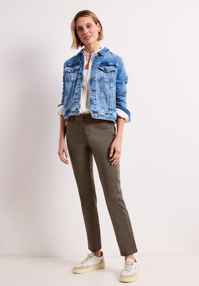 STREET ONE Stoffhose aus Baumwolle mit Stretchanteil