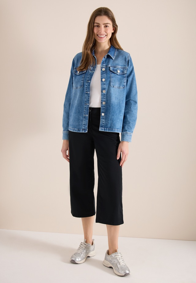 Cecil Stoffhose aus Baumwolle mit Stretchanteil