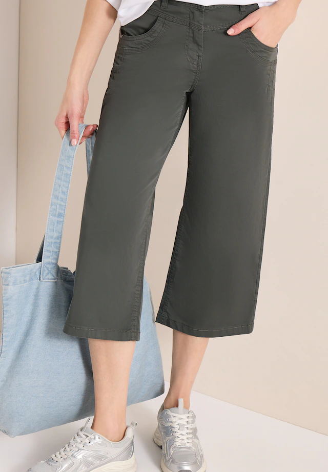 Cecil Stoffhose aus Baumwolle mit Stretchanteil