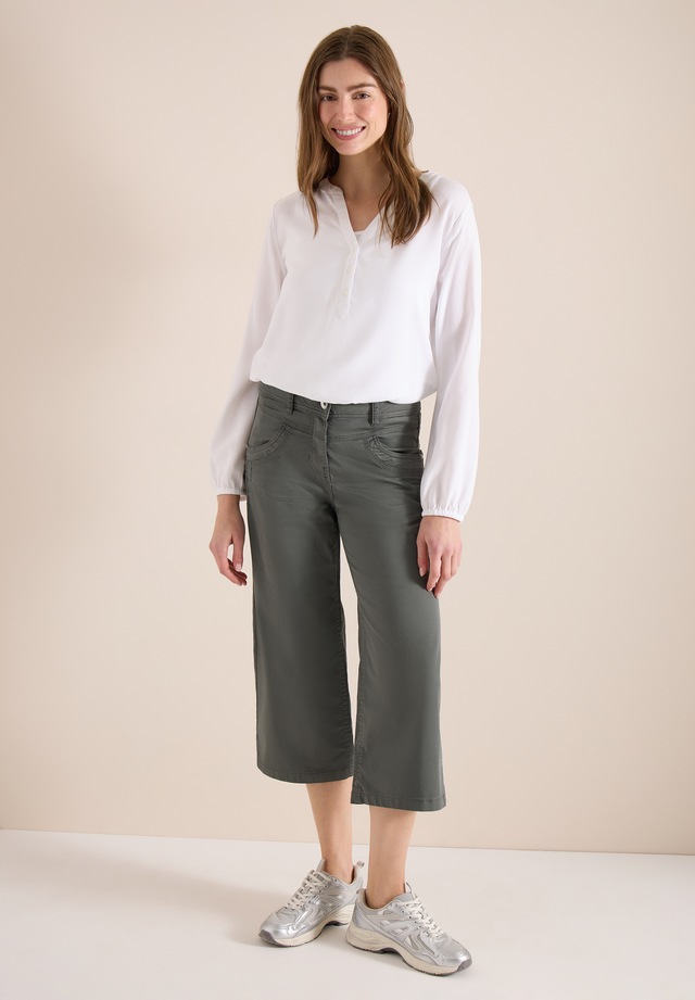 Cecil Stoffhose aus Baumwolle mit Stretchanteil