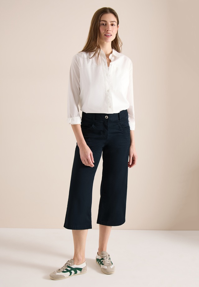 Cecil Stoffhose aus Baumwolle mit Stretchanteil