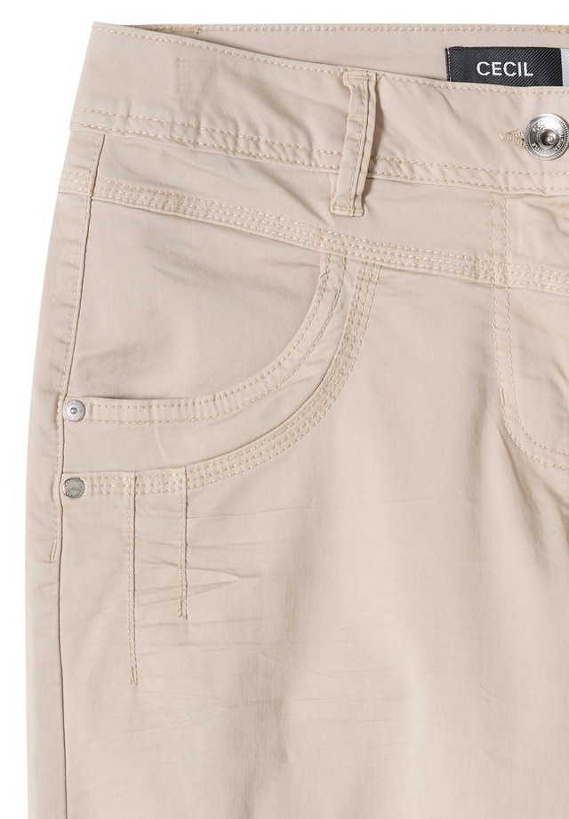 Cecil Stoffhose aus Baumwolle mit Stretchanteil
