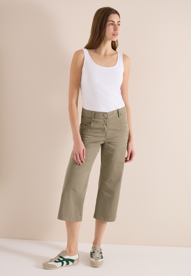 Cecil Stoffhose aus Baumwolle mit Stretchanteil