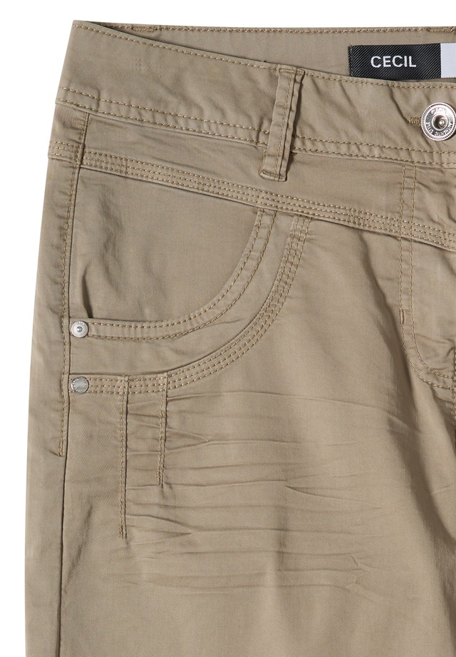 Cecil Stoffhose aus Baumwolle mit Stretchanteil