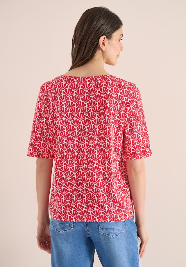 Cecil T-Shirt mit U-Boot-Ausschnitt