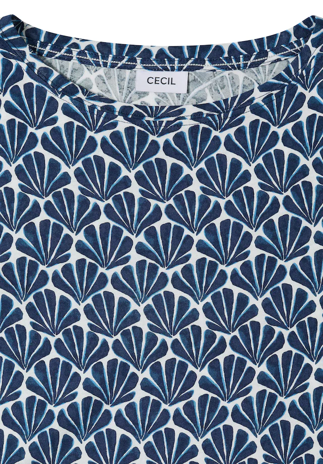 Cecil T-Shirt mit U-Boot-Ausschnitt