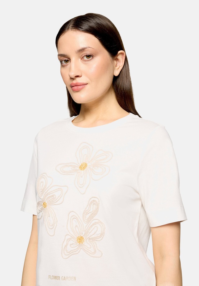 Cartoon Kurzarmshirt »Damen mit Rundhalsausschnitt« 1