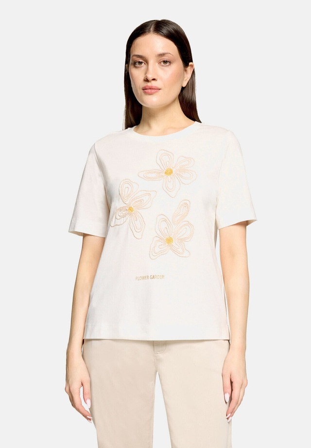 Cartoon Kurzarmshirt »Damen mit Rundhalsausschnitt« 1