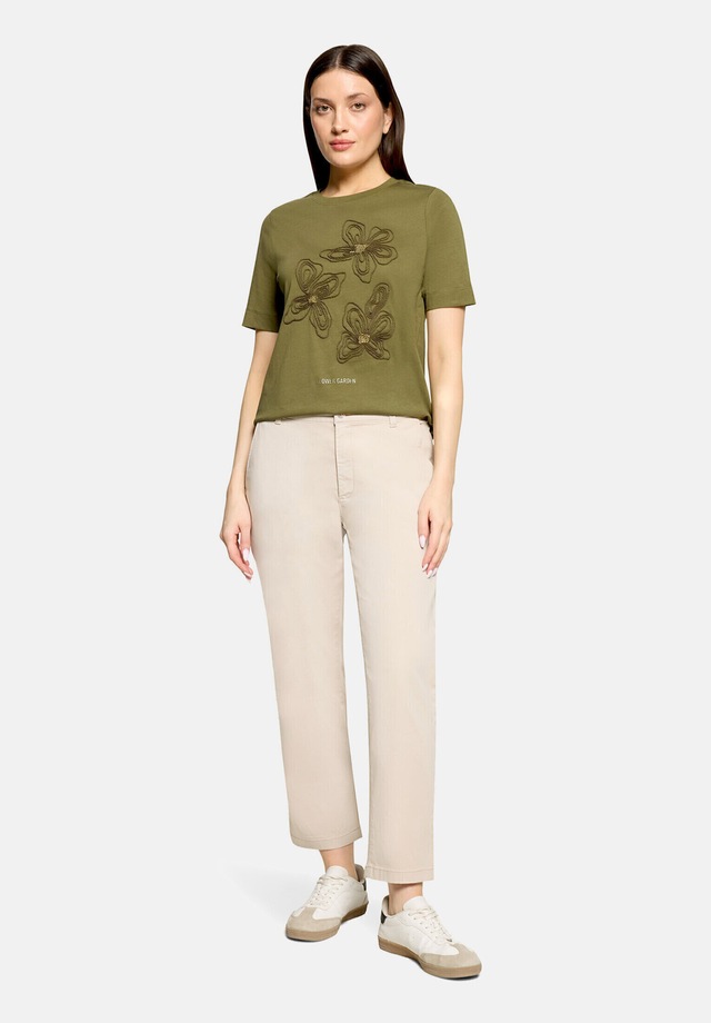 Cartoon Kurzarmshirt »Damen mit Rundhalsausschnitt« 1