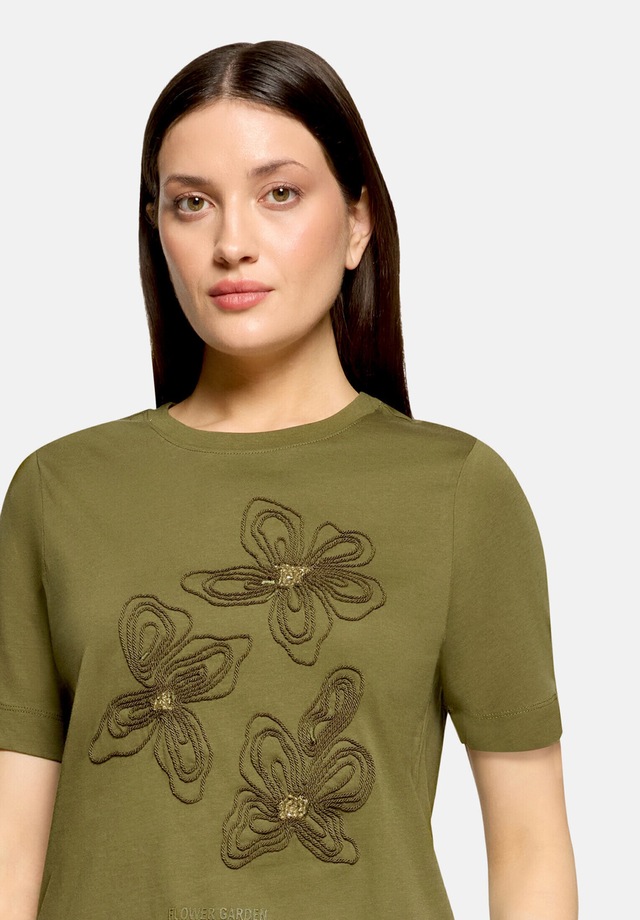 Cartoon Kurzarmshirt »Damen mit Rundhalsausschnitt« 1