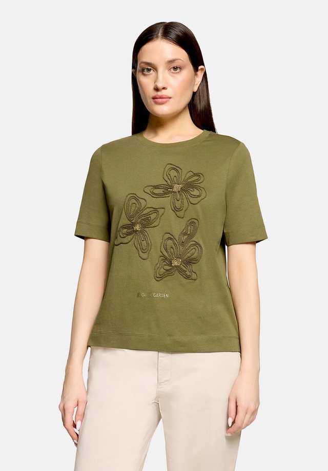 Cartoon Kurzarmshirt »Damen mit Rundhalsausschnitt« 1