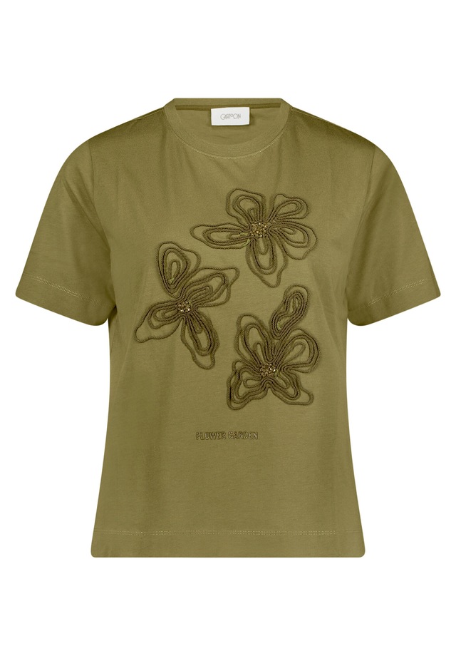 Cartoon Kurzarmshirt »Damen mit Rundhalsausschnitt« 1