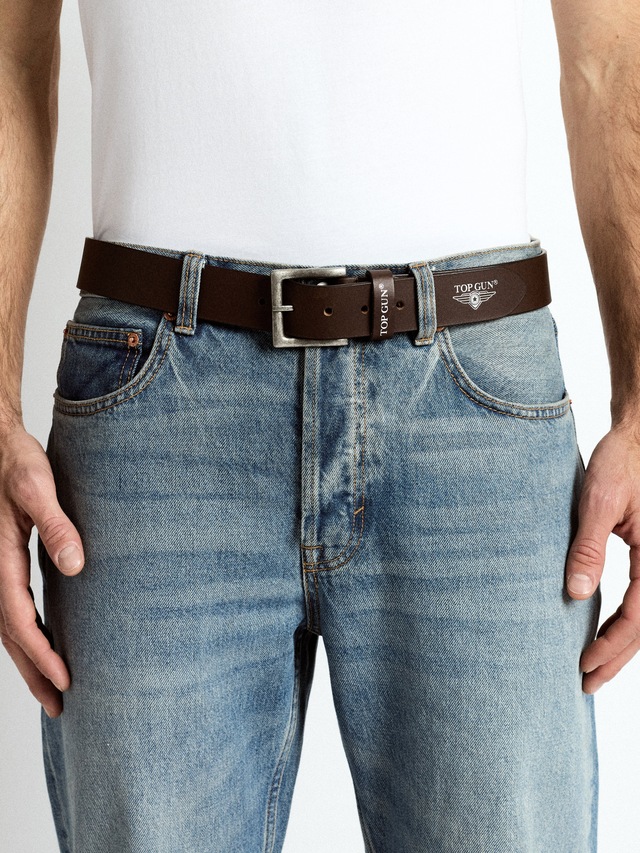 TOP GUN Ledergürtel »TG25017«