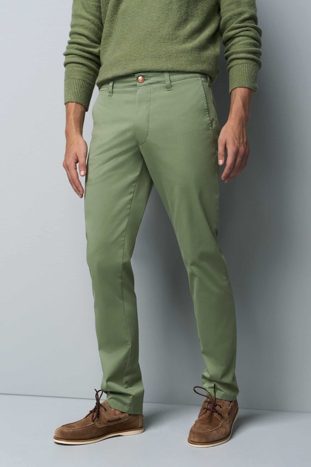 MEYER Chinos »M5 Chino« M5 Chino aus Bio-Baumwolle
