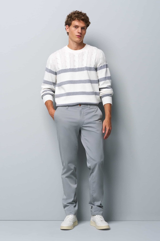 MEYER Chinos »M5 Chino« M5 Chino aus Bio-Baumwolle