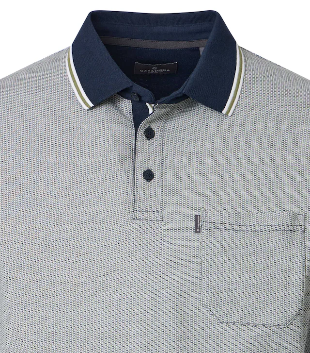 CASAMODA Poloshirt »CASAMODA Polo-Shirt Print«