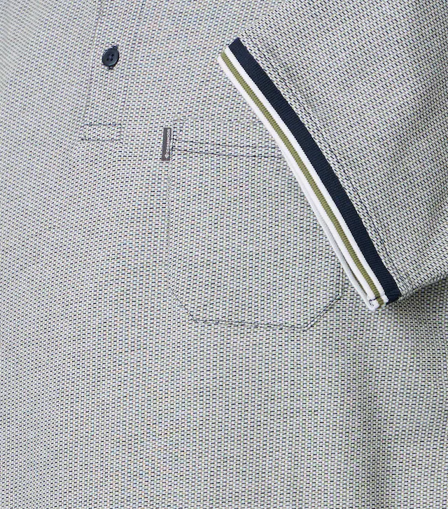 CASAMODA Poloshirt »CASAMODA Polo-Shirt Print«