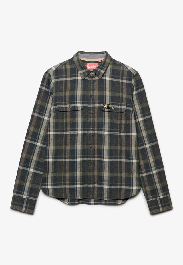 Superdry Karobluse »LUMBERJACK CHECK FLANNEL SHIRT« Baumwolle, regular fit