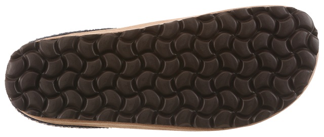 Aniston SHOES Clog Schlupfschuh, Hausschuh mit farbenfroher Ziernaht - NEUE KOLLEKTION