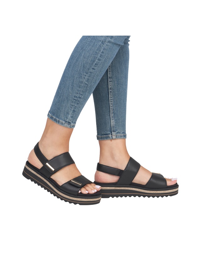 Remonte Plateausandaletten »Remonte Sandalen Glattleder«