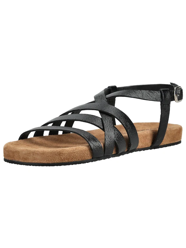 Lazamani Riemchensandale »Lazamani Sandalen Leder/Textil«