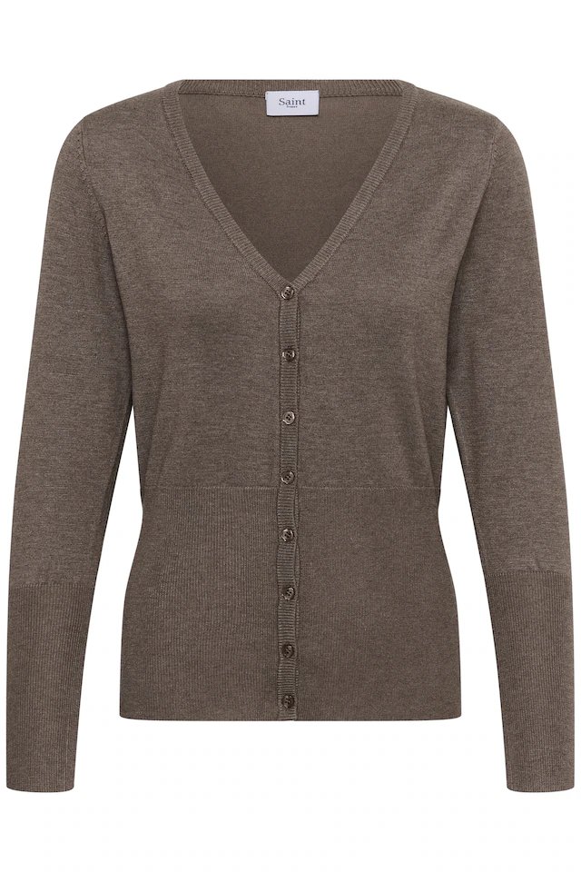 Saint Tropez Strickjacke »MilaSZ Slim Cardigan« Viskosemischung, Fitted