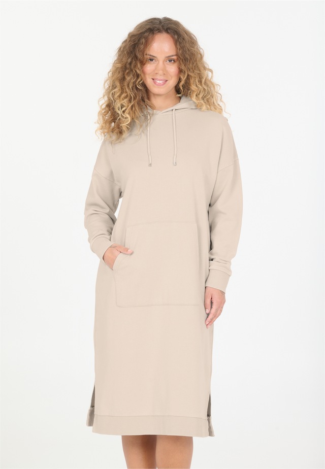 nou Jerseykleid »Rala« mit Kapuze und Kängurtasche