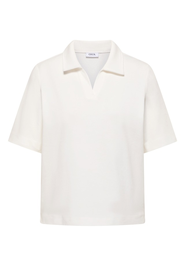 Cecil Poloshirt in Unifarbe
