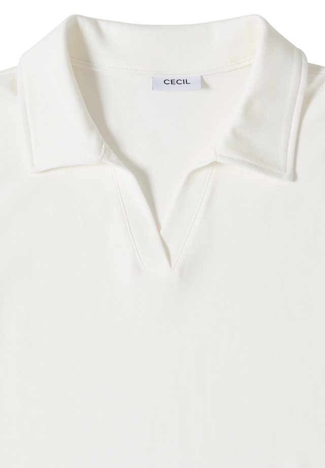Cecil Poloshirt in Unifarbe
