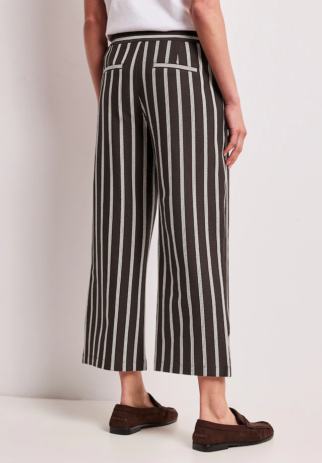 STREET ONE Jerseyhose im Streifendesign