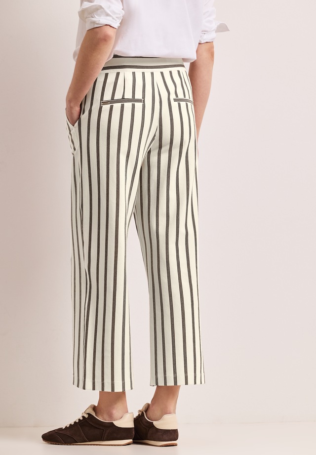 STREET ONE Jerseyhose im Streifendesign