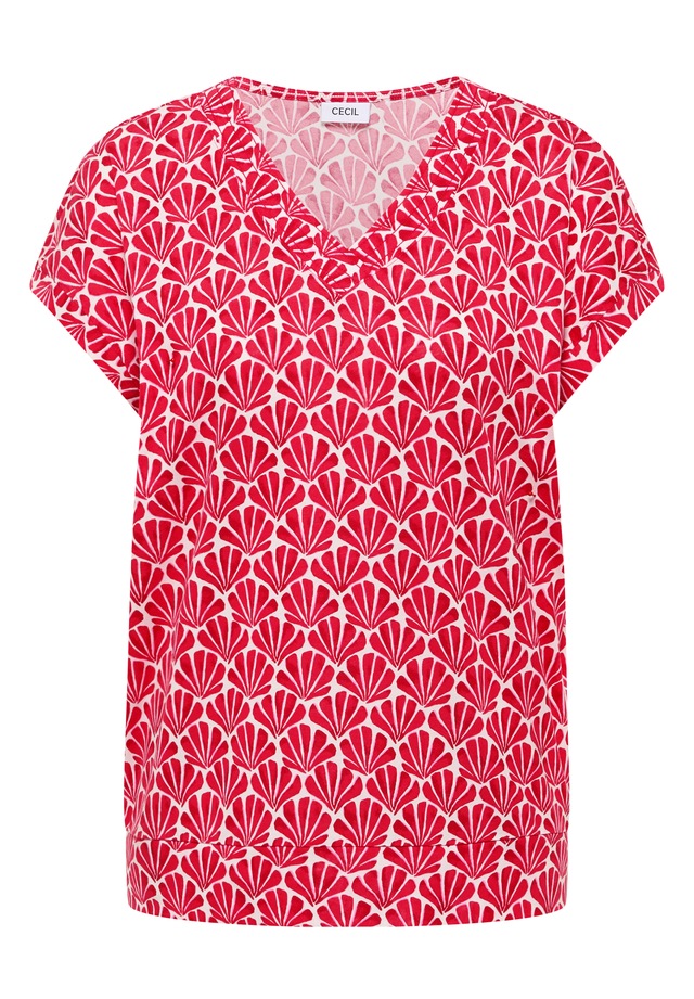 Cecil T-Shirt mit Minimal Muster