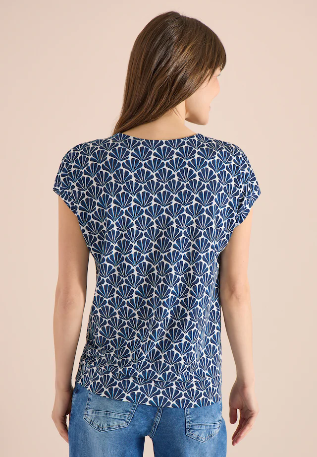 Cecil T-Shirt mit Minimal Muster