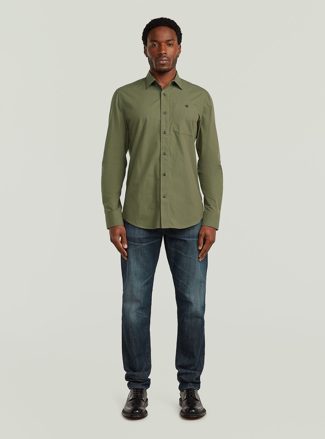 G-STAR Langarmshirt »Bristum 2.0 Slim Hemd«