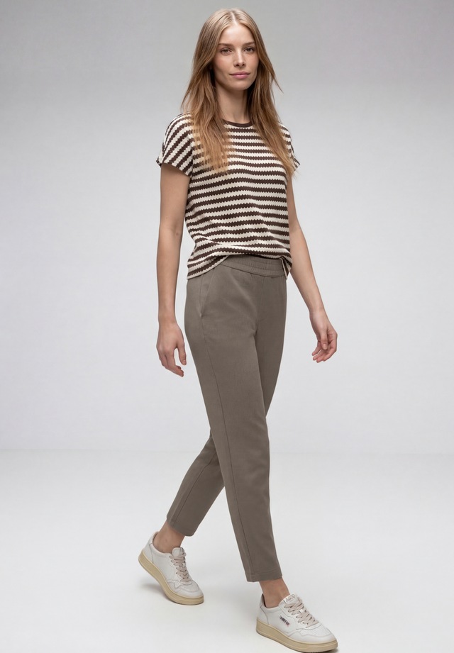 STREET ONE Stoffhose Middle Waist