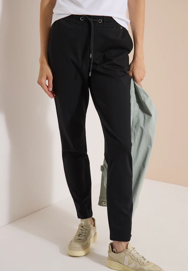 Cecil Stoffhose »Style Tracey« mit elastischem Bund und Tunnelzug