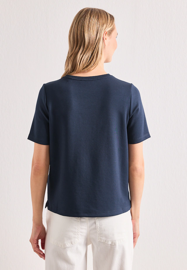 STREET ONE T-Shirt mit Rundhalsausschnitt