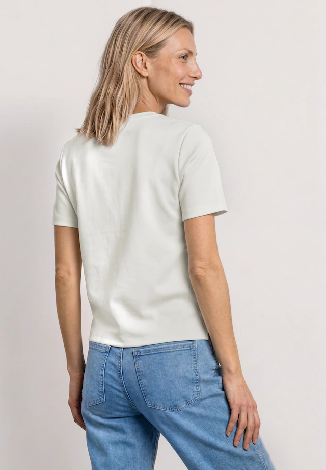 STREET ONE T-Shirt mit Rundhalsausschnitt