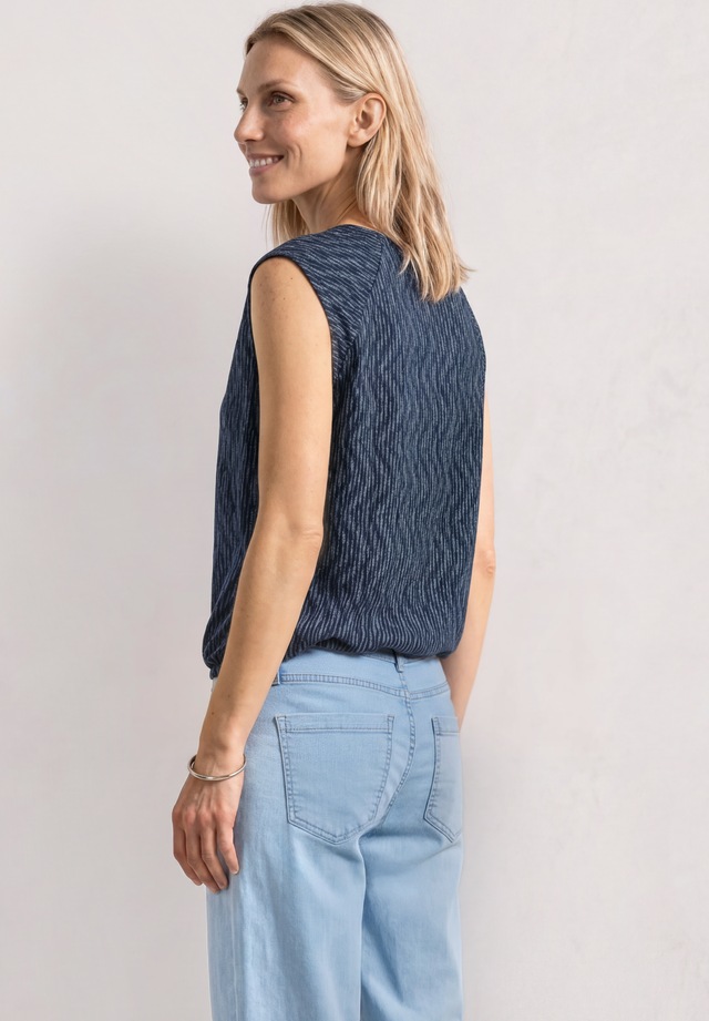 STREET ONE Shirttop Sommertop mit Allover-Print