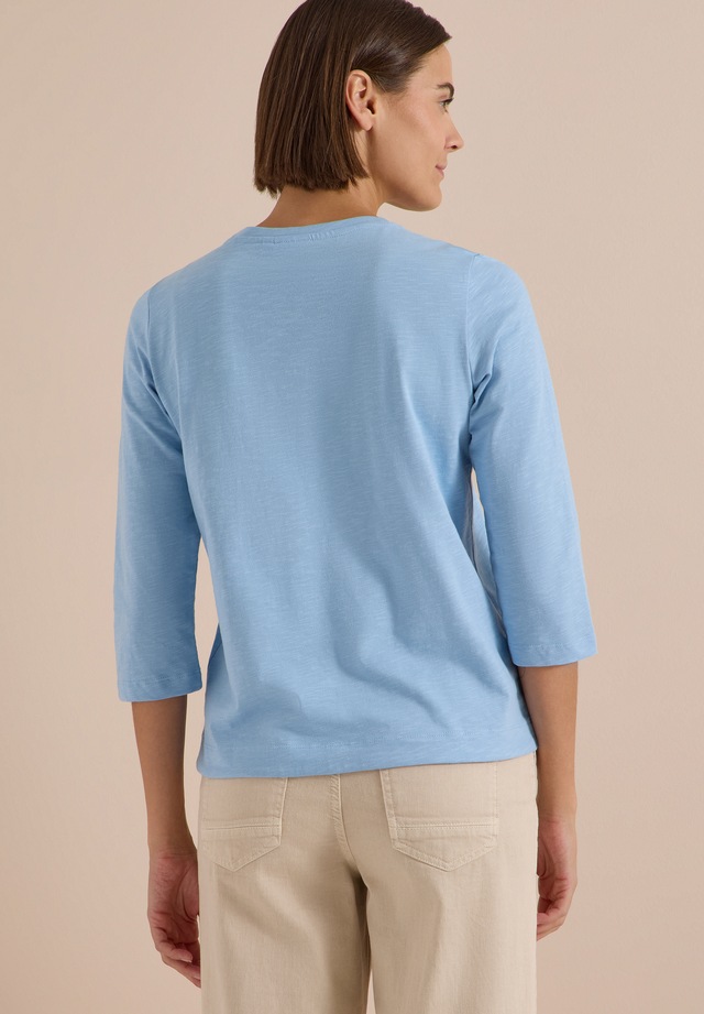 Cecil 3/4-Arm-Shirt Sommershirt mit Tunnelzug am Saum