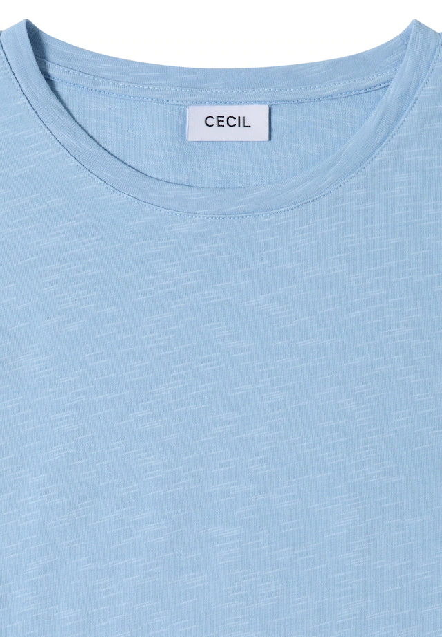 Cecil 3/4-Arm-Shirt Sommershirt mit Tunnelzug am Saum