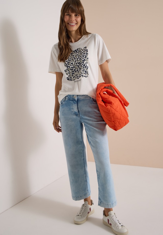 Cecil T-Shirt Dezenter Animal- Druck