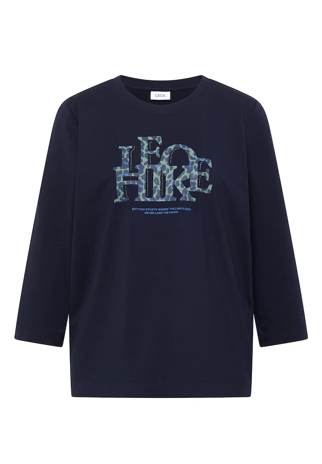 Cecil 3/4-Arm-Shirt mit 3/4 Ärmeln
