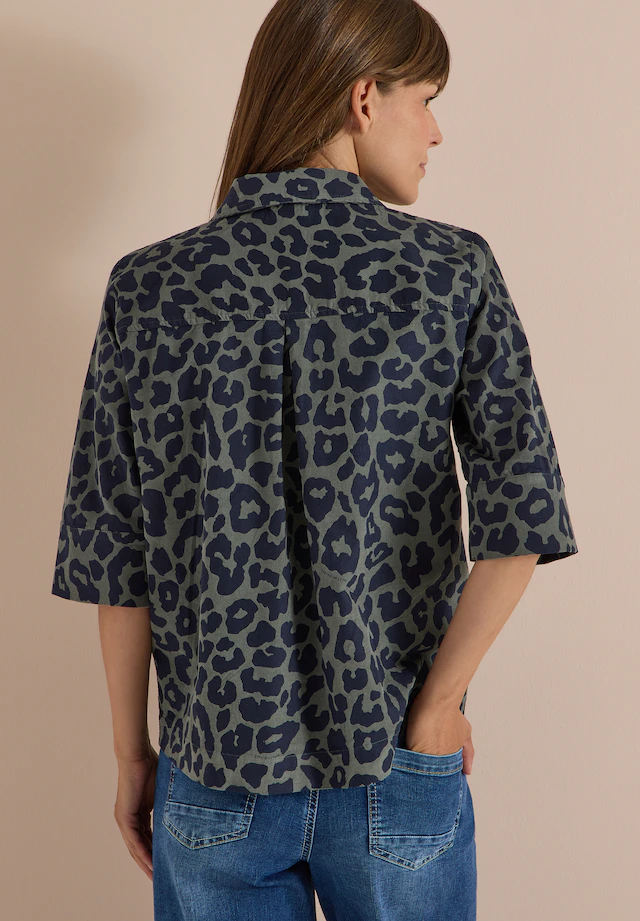 Cecil Hemdbluse Animal-Print, Baumwollqualität